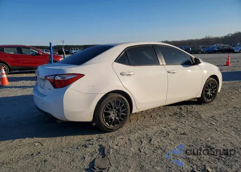 2016 Toyota Corolla L z USA, uszkodzony, nr VIN 2T1BURHE0GC694223